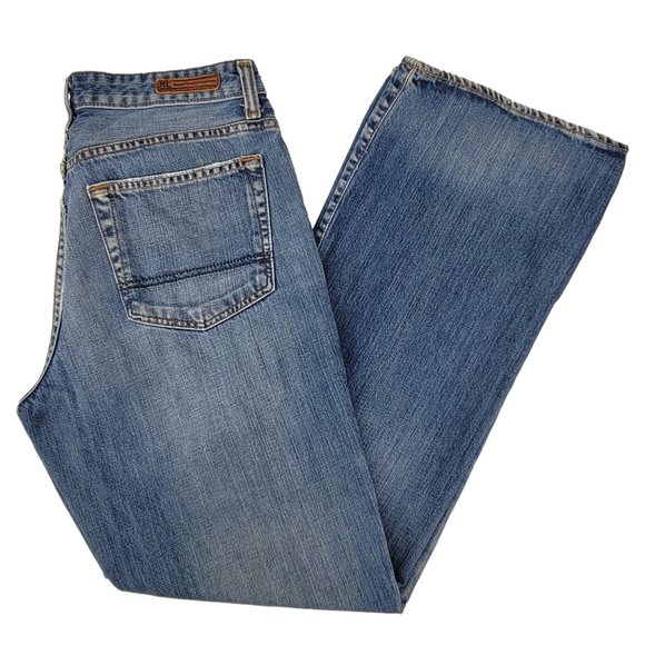 Ralph Lauren Polo Jeans Women's 8 32 Saturday Bootcut Stretch Denim Medium Wash - Picture 1 of 6
